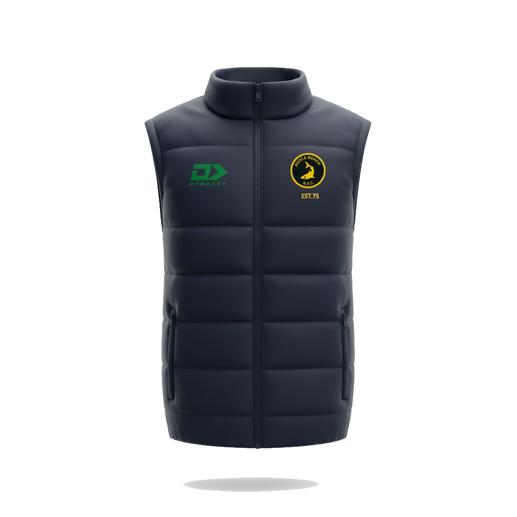Women's Navy Padded Vest IN STOCK