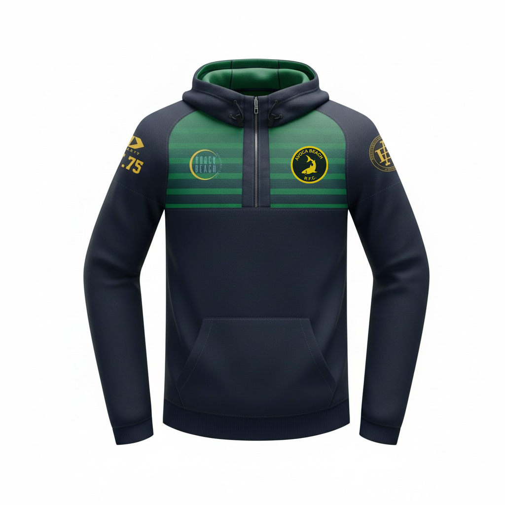 Men's Quarter ZIP Hoodie IN STOCK