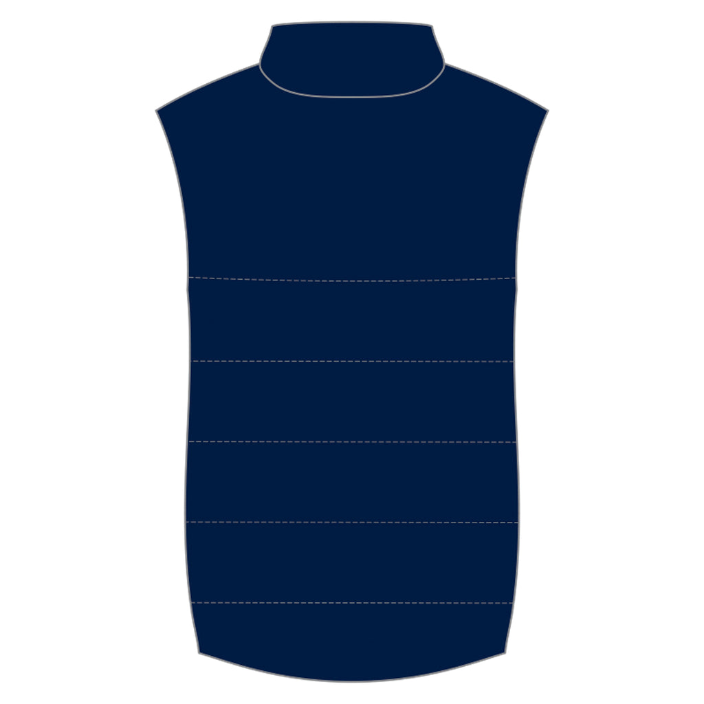 Women's Navy Padded Vest IN STOCK